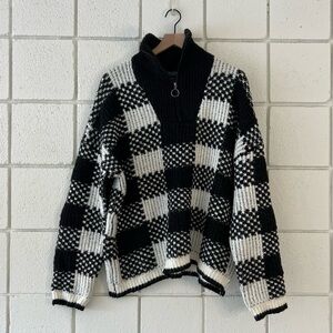 Anthropologie 1/4 zip sweater